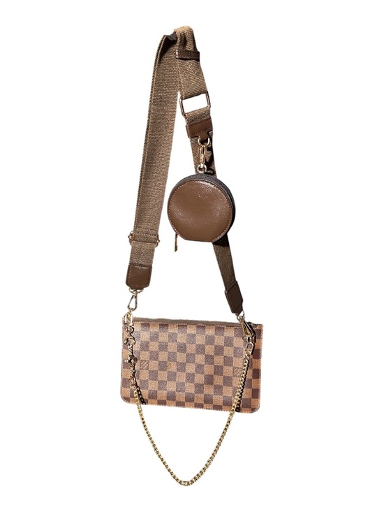 Louis Vuitton Handbags - Authentic Louis Vuitton Neverfull Demier Pouch With Ring Conversion.